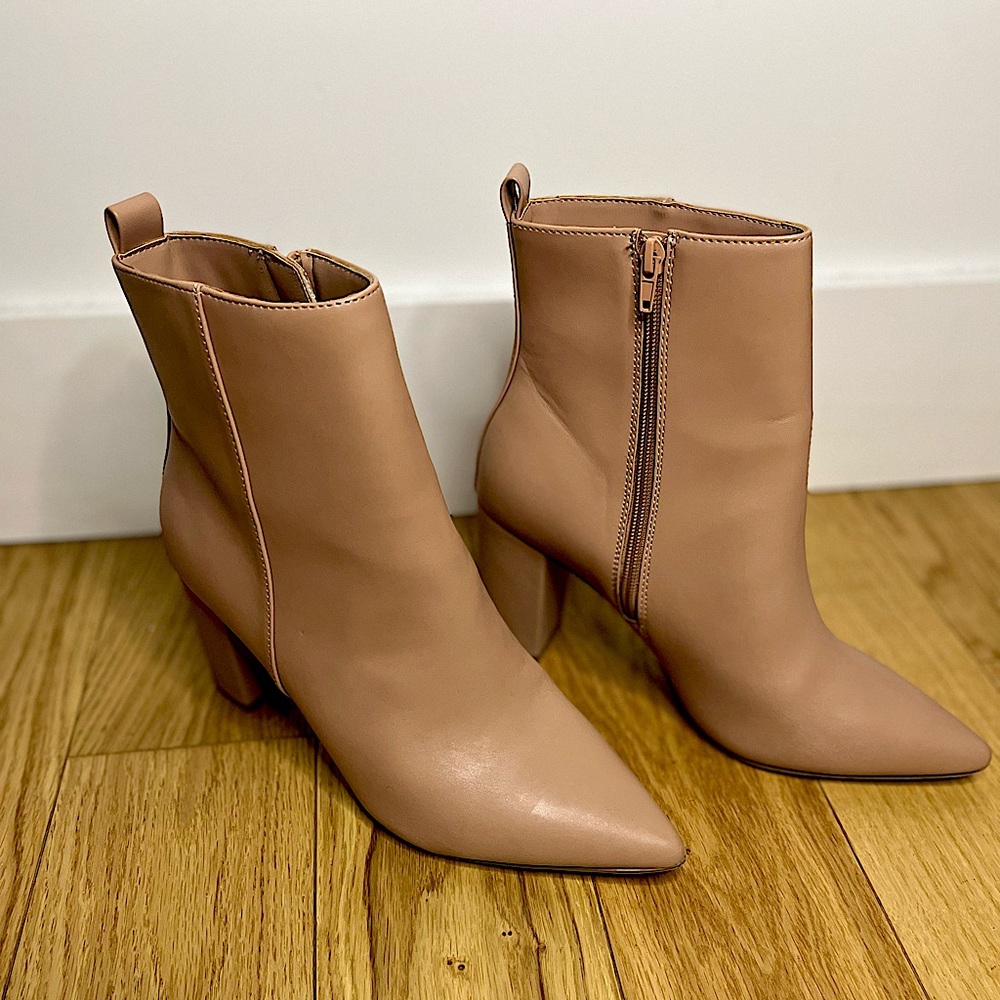 JustFab chunky ankle bootie